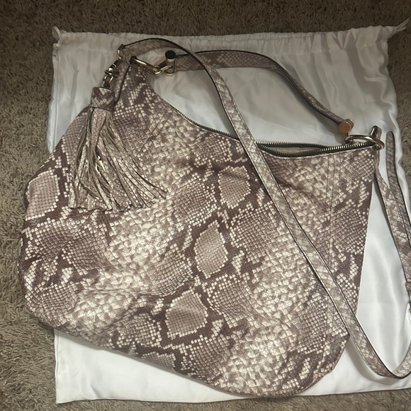 Michael Kors Snake Print Shoulder Bag - Picture 2 of 6